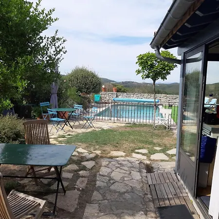 Belle Maison Ardechoise Avec Piscine