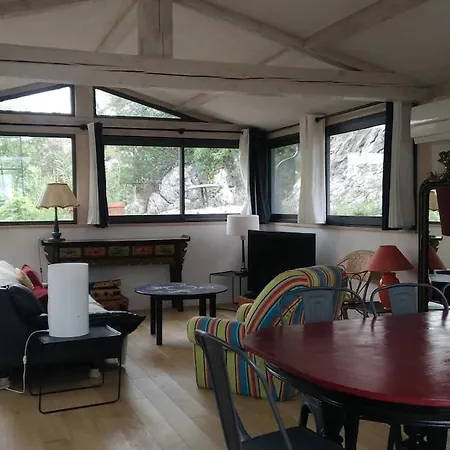 Belle Maison Ardechoise Avec Piscine Ferienhaus Lagorce (Ardeche)