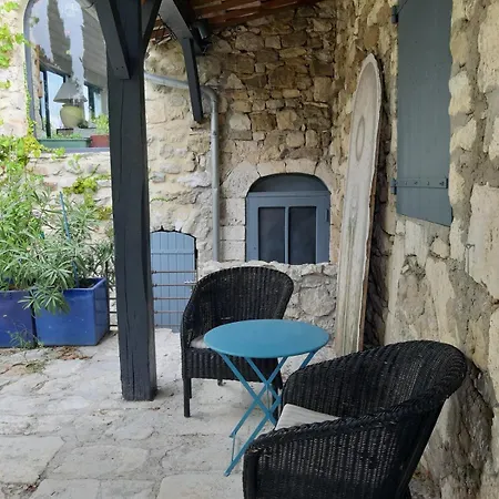 Belle Maison Ardechoise Avec Piscine Ferienhaus *