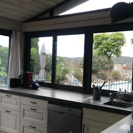 Ferienhaus Belle Maison Ardechoise Avec Piscine Lagorce (Ardeche)